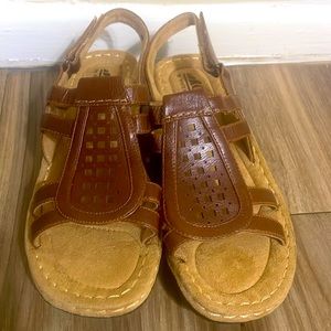 Brown Leather Sandals